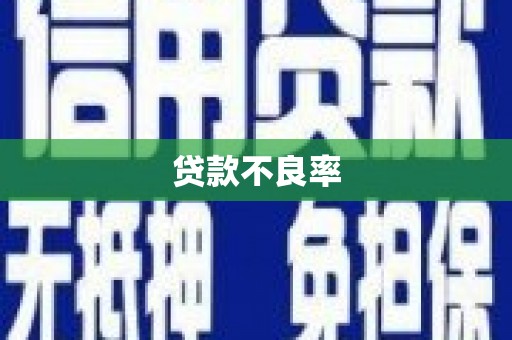 吉木乃贷款不良率