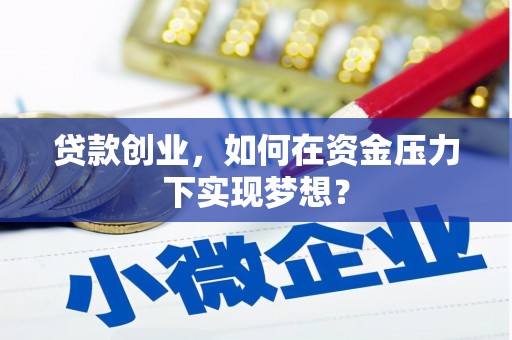 吉木乃贷款创业，如何在资金压力下实现梦想？