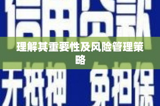 吉木乃理解其重要性及风险管理策略