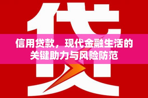 吉木乃信用贷款，现代金融生活的关键助力与风险防范