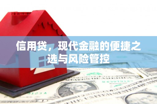 吉木乃信用贷，现代金融的便捷之选与风险管控