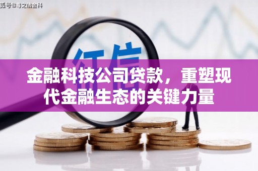 吉木乃金融科技公司贷款，重塑现代金融生态的关键力量
