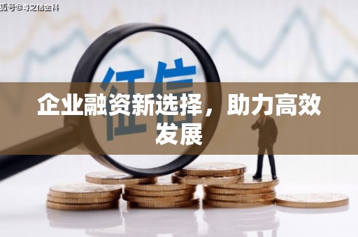 吉木乃企业融资新选择，助力高效发展